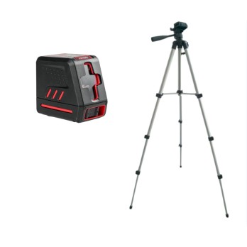PRO ZESTAW LASER KRZYŻOWY SMART-X PRO-L1191 CZERWONA WIĄZKA I STATYW TR-420F