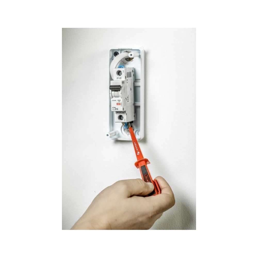 HOGERT TECHNIK ZESTAW NARZĘDZI RĘCZNYCH Z TORBĄ DLA ELEKTRYKA