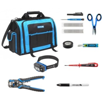 HOGERT TECHNIK ZESTAW NARZĘDZI RĘCZNYCH Z TORBĄ DLA ELEKTRYKA