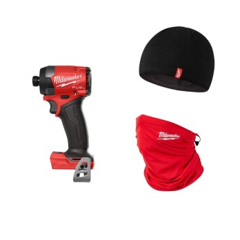 MILWAUKEE ZESTAW ZAKRĘTARKA UDAROWA HEX M18 FID3-0 CZAPKA, KOMIN