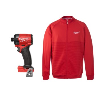 MILWAUKEE ZESTAW ZAKRĘTARKA M18 FID3 I BLUZA Z WYSZYWANYM LOGO