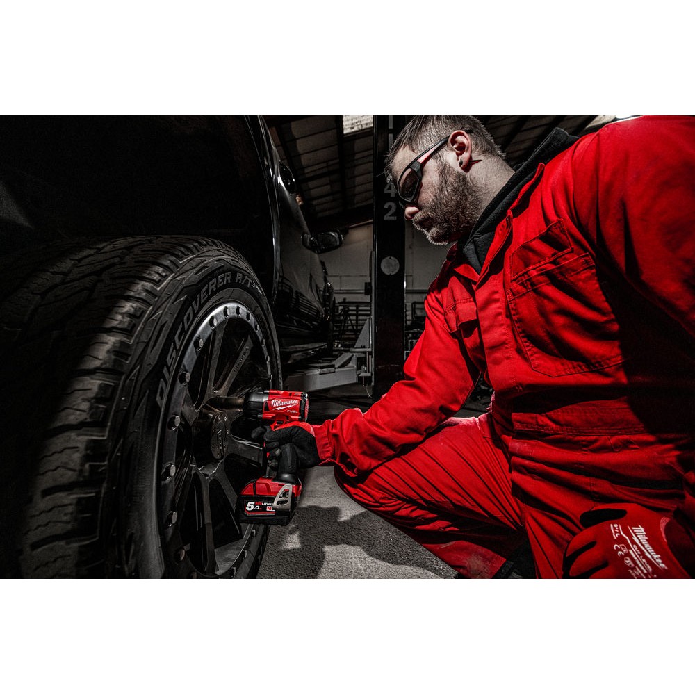 MILWAUKEE KLUCZ UDAROWY 1/2" M18 FMTIW2F12-0 + AKUMULATOR 5.0Ah