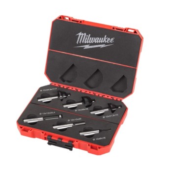 MILWAUKEE ZESTAW FREZÓW DO DREWNA Z TRZPIENIEM- 6 SZT.