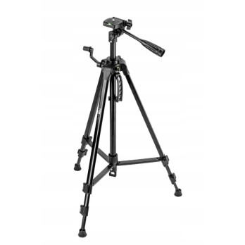 PRO STALOWY STATYW FOTOGRAFICZNY Z RUCHOMĄ GŁOWICĄ 1,5M 1/4'' HI-L1205