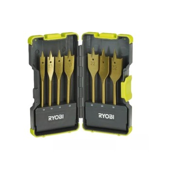 RYOBI ZESTAW WIERTEŁ PIÓROWYCH DO DREWNA- 7 SZT. RAK07SB