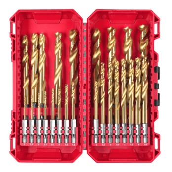 MILWAUKEE WIERTŁA DO METALU HSS-G ZESTAW W KASETCE- 25 SZT.