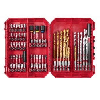 MILWAUKEE ZESTAW BITÓW I WIERTEŁ UDAROWYCH- 74 SZT.