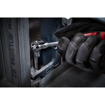 MILWAUKEE ZESTAW NASADEK SZEŚCIOKĄTNYCH 3/8 WRAZ Z GRZECHOTKĄ I PRZEDŁUŻKĄ