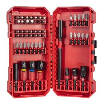 MILWAUKEE ZESTAW BITÓW NASADEK I ADAPTERÓW- 54 SZT.