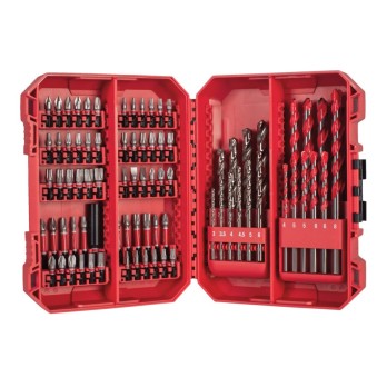 MILWAUKEE ZESTAW BITÓW I WIERTEŁ UDAROWYCH- 80 SZT.