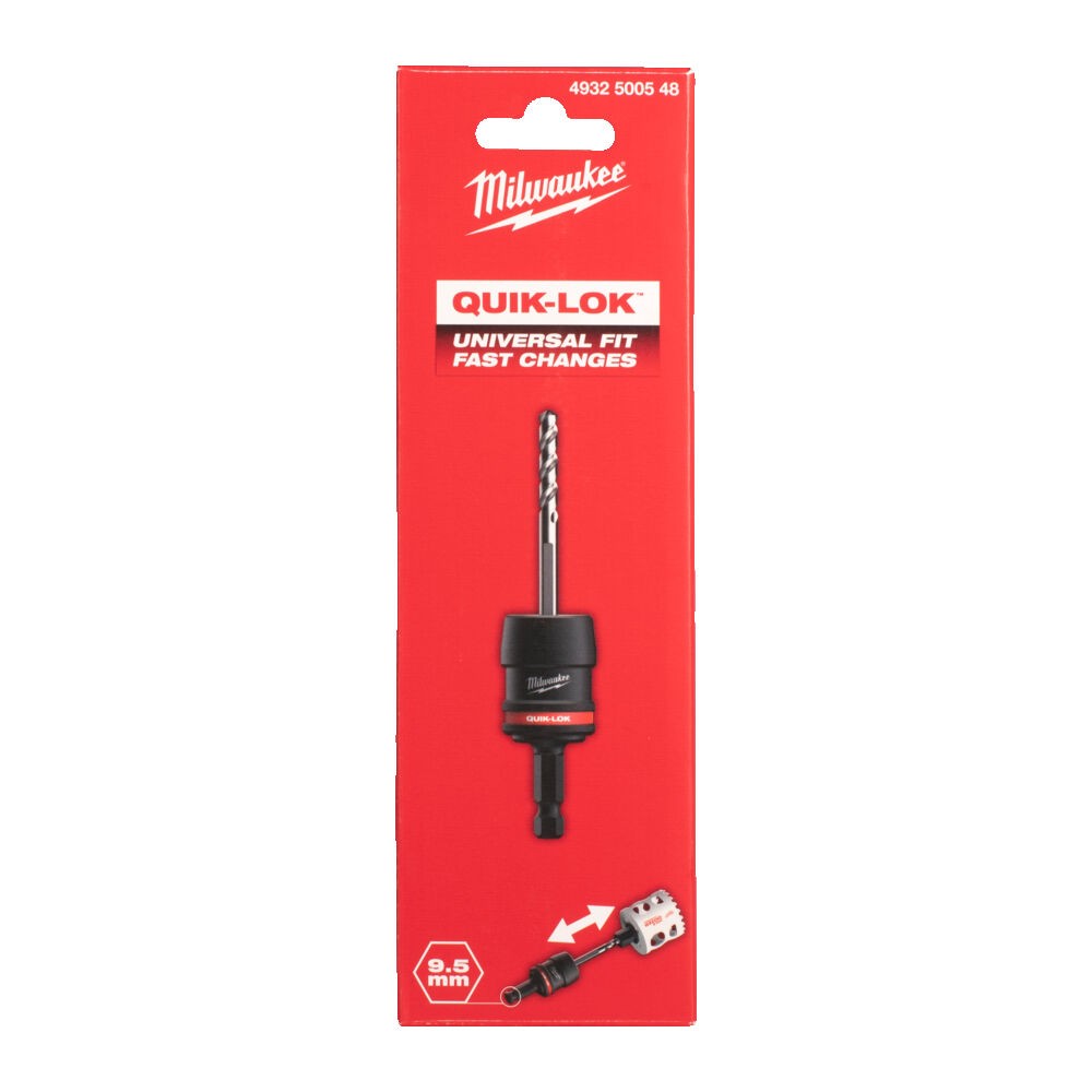 MILWAUKEE TRZPIEŃ QUIK-LOCK HEX 3/8" 9,5MM