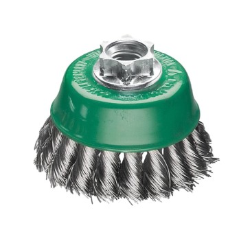 MILWAUKEE SZCZOTKA DRUCIANA GARNKOWA M14 65x18 STAL NIERDZEWNA 0.5- 1 SZT.