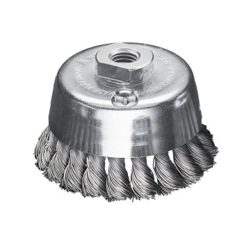 MILWAUKEE SZCZOTKA DRUCIANA STALOWA M14 90x20 WIĄZANA 0.5- 1 SZT.