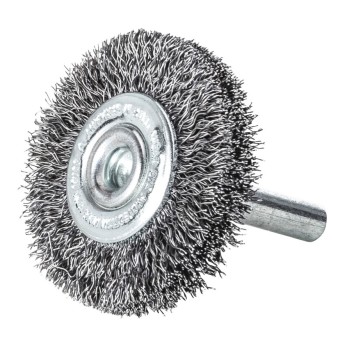 MILWAUKEE SZCZOTKA DRUCIANA TRZPIENIOWA 30x6 STAL KARBOWANA- 3 SZT.