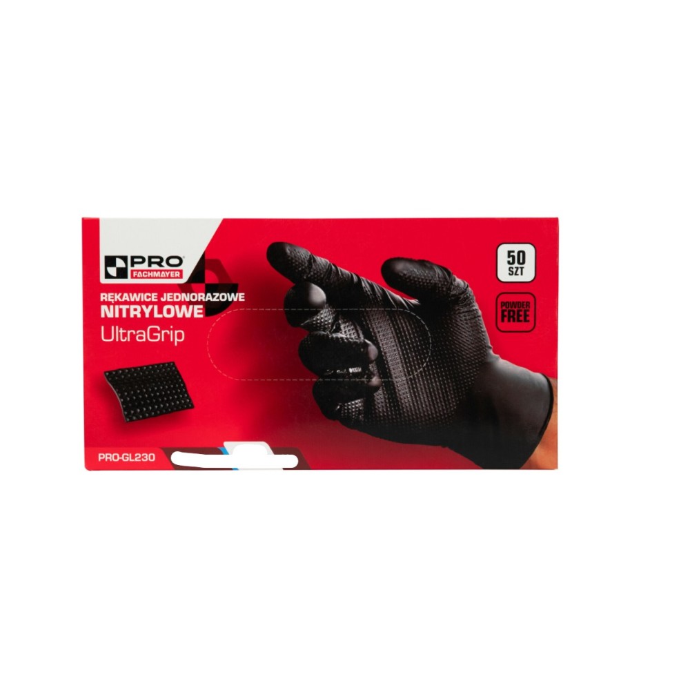 MILWAUKEE PRO ZESTAW KLUCZ UDAROWY 1/2" M18 FMTIW2F12-0 RĘKAWICE NITRYLOWE- 50 SZT.