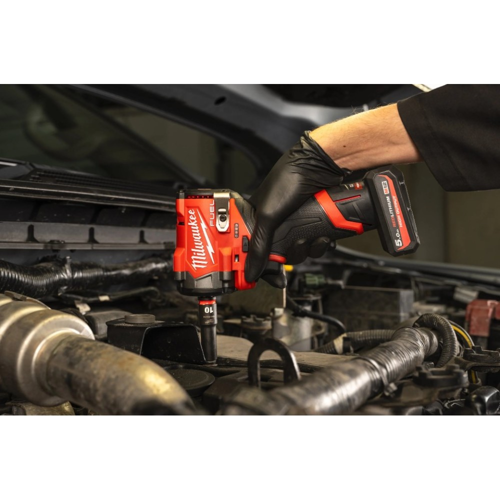 MILWAUKEE KLUCZ UDAROWY 1/2" M12 FCIWF12G3-0 RĘKAWICE NITRYLOWE- 50 SZT.