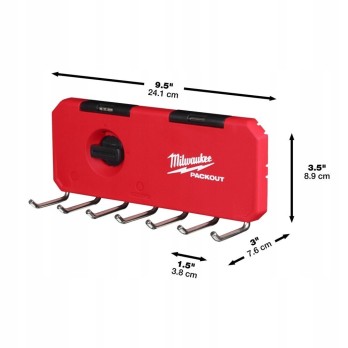 MILWAUKEE MAŁE HAKI NA NARZĘDZIA SYSTEM PACKOUT