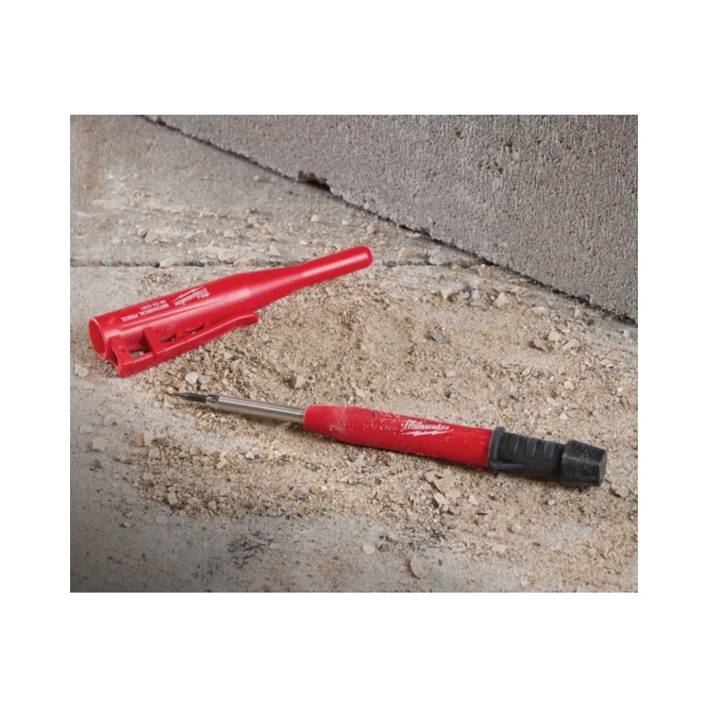 MILWAUKEE OŁÓWEK BUDOWLANY GRAFITOWY Z TEMPERÓWKĄ