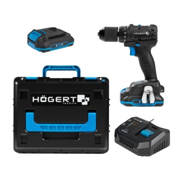 HOGERT TECHNIK ZESTAW WIERTARKO-WKRĘTARKA 40Nm HT2E265-B22DD