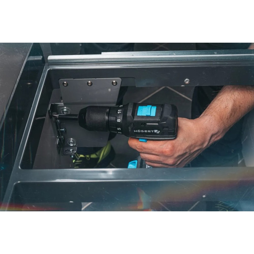 HOGERT TECHNIK ZESTAW WIERTARKO-WKRĘTARKA 40Nm HT2E265-B22DD