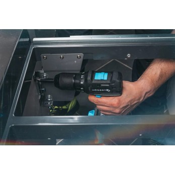 HOGERT TECHNIK ZESTAW WIERTARKO-WKRĘTARKA 40Nm HT2E265-B22DD