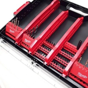 MILWAUKEE ZESTAW WERTEŁ I BITÓW W WALIZCE- 100 ELEMENTÓW