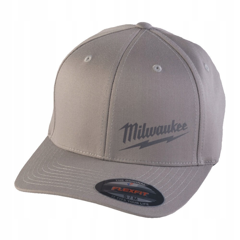 MILWAUKEE SZARA CZAPKA Z DASZKIEM BCS L/XL