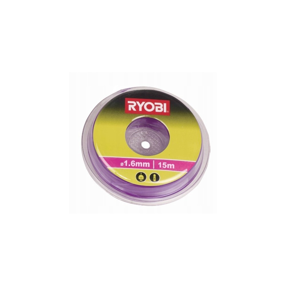 RYOBI ŻYŁKA DO PRZYCINANIA 15 M (1,6 MM) RAC101