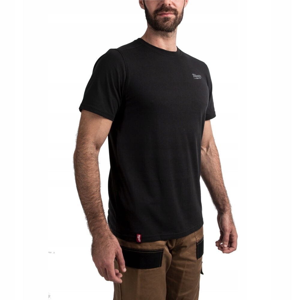 MILWAUKEE HT SS BL KOSZULKA T-SHIRT CZARNA MĘSKA