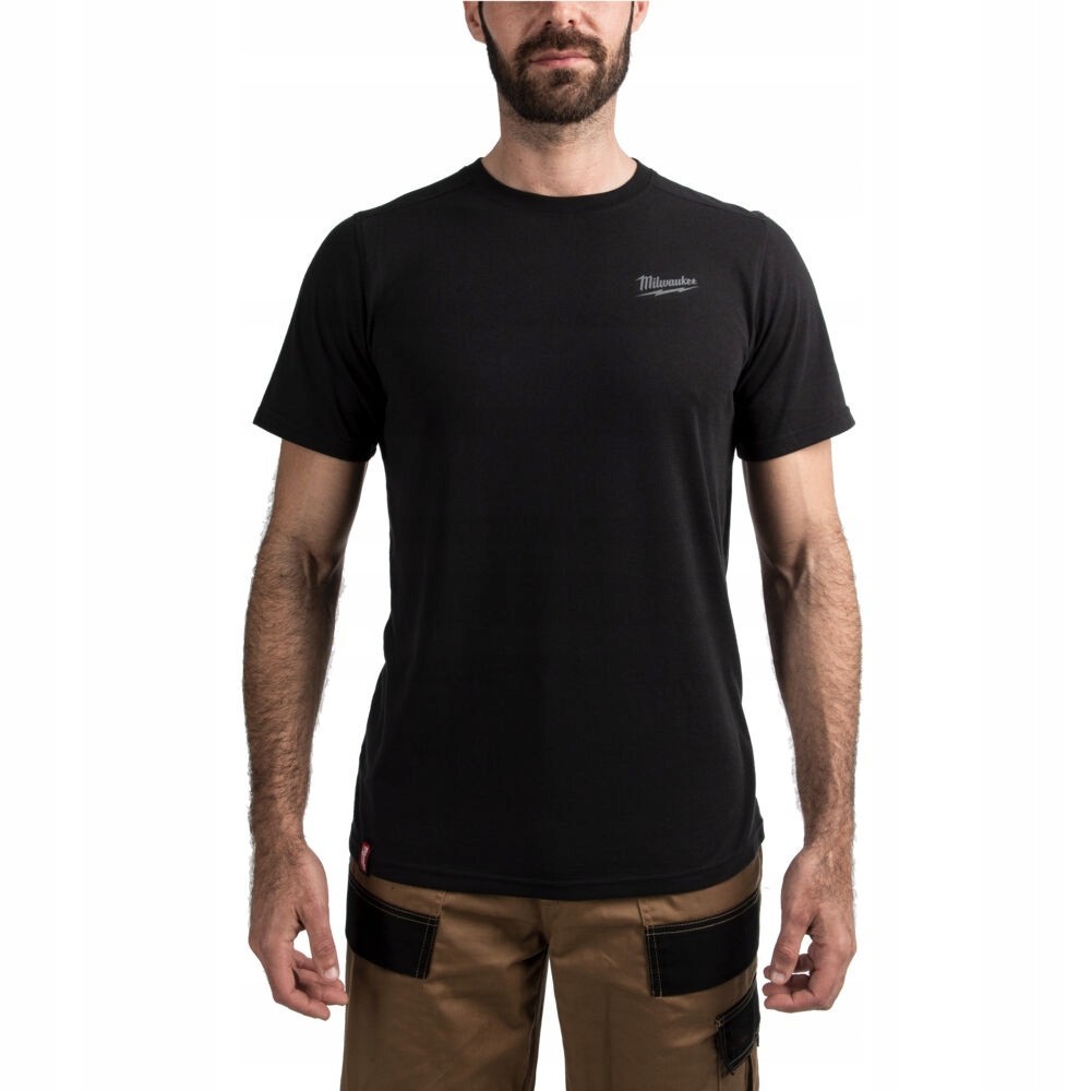 MILWAUKEE HT SS BL KOSZULKA T-SHIRT CZARNA MĘSKA