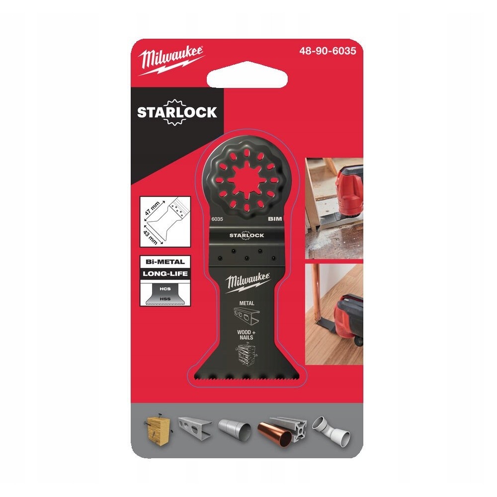 MILWAUKEE BRZESZCZOT BIMETALOWY 43×47MM DO CIĘCIA WGŁĘBNEGO