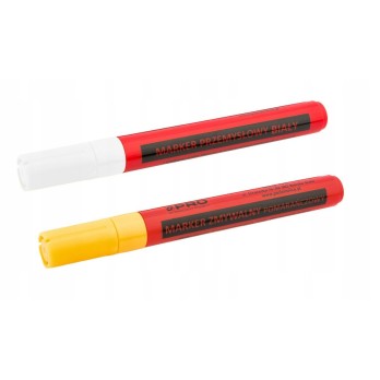 PRO ZESTAW MARKER BIAŁY I POMARAŃCZOWY PRO-BL107 PRO-BL105
