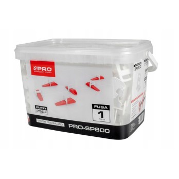 PRO KLIPSY KLINY MONTAŻOWE 1MM 250 SZT. PRO-SP805