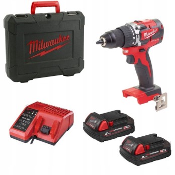 MILWAUKEE M18 CBLPD-202C Wiertarko-wkrętarka UDAR