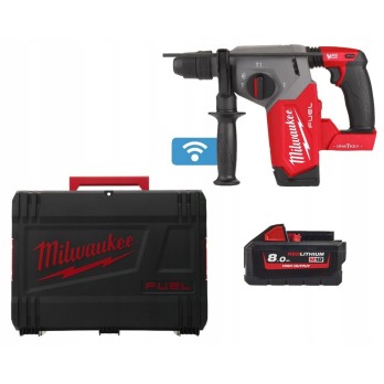 MILWAUKEE MŁOT M18 ONEFHX-0X AKUMULATOR 8.0Ah SDS-PLUS 26MM UCHWYT FIXTEC