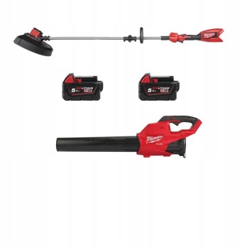 MILWAUKEE AKUMULATOROWA PODKASZARKA M18 BLLT DMUCHAWA M18 FBL AKUMULATOR