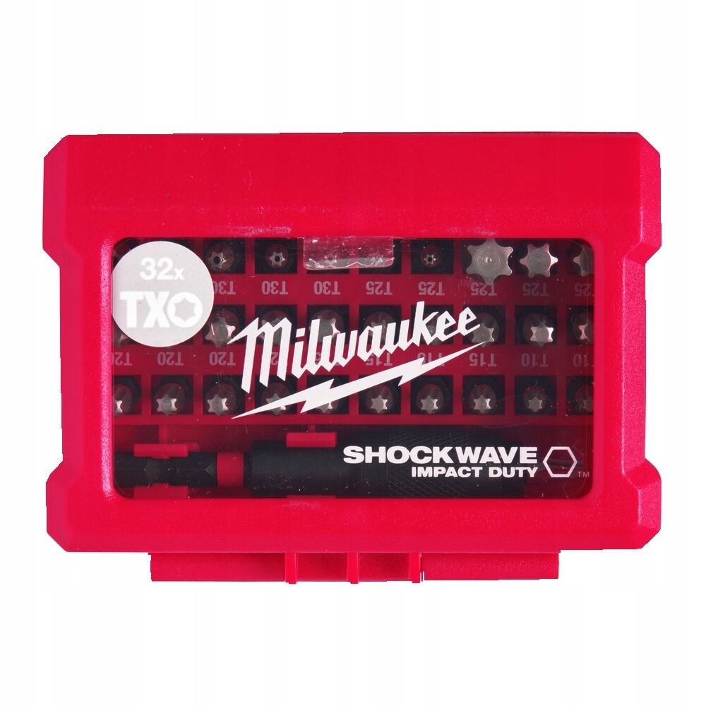 MILWAUKEE ZESTAW BITÓW KOŃCÓWEK SHOCKWAVE TX 32SZT