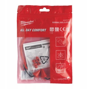 MILWAUKEE WKŁADKI PRZECIWHAŁASOWE NA PAŁĄKU