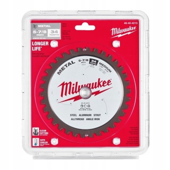 MILWAUKEE TARCZA DO METALU 150 x 20 MM 34 ZĘBY