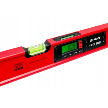 PRO ELEKTRONICZNA POZIOMICA 40CM CZERWONA E3040