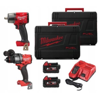 MILWAUKEE ZESTAW ELEKTRONARZĘDZI M18FPP2F3-502X