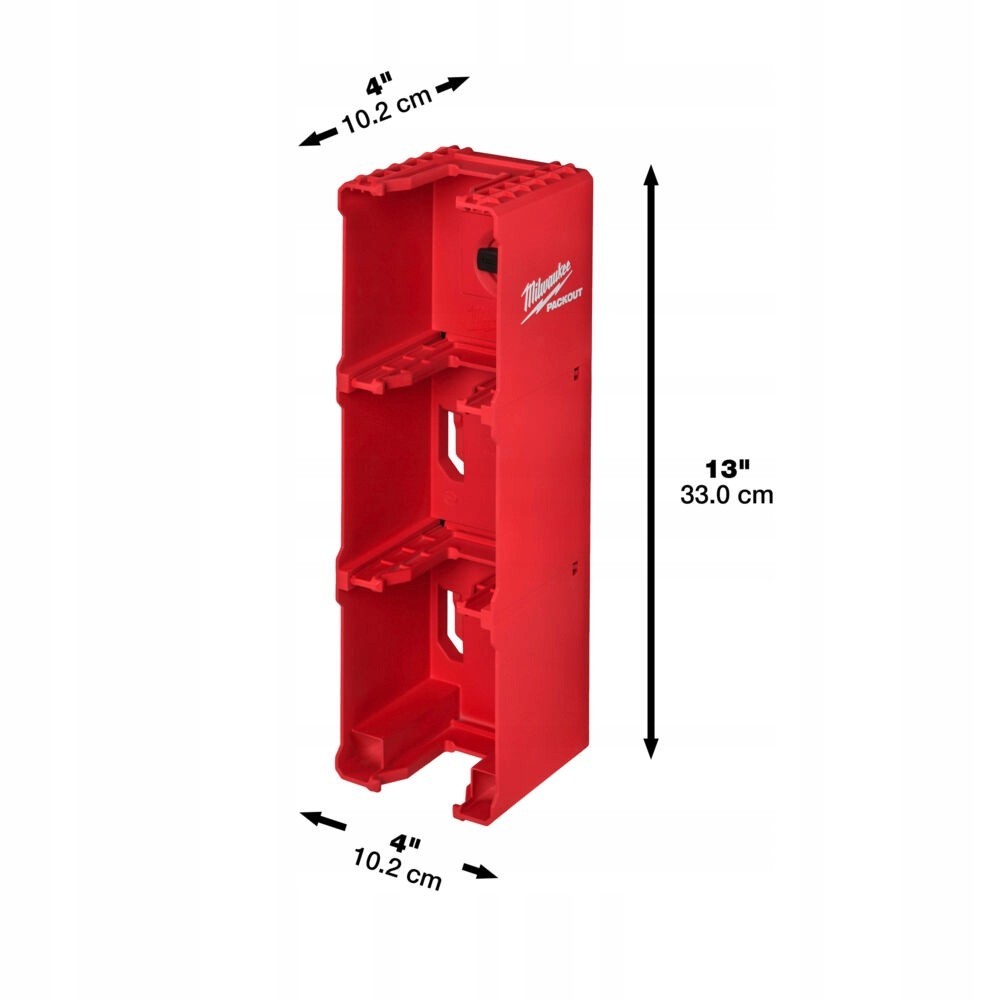 MILWAUKEE UCHWYTY NA AKUMULATORY 18V PACKOUT elmix