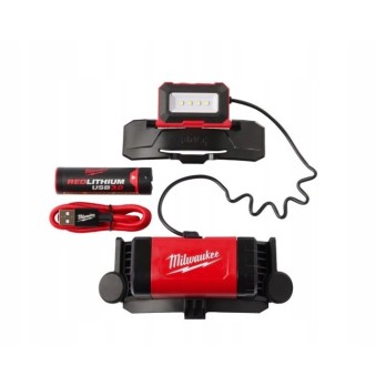 MILWAUKEE LATARKA CZOŁOWA USB L4 BOLTHL-301 600Lm