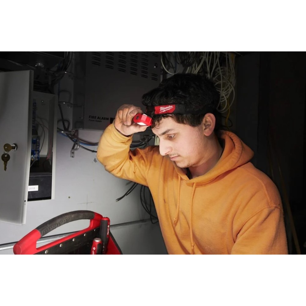 MILWAUKEE ZESTAW LATARKA CZOŁOWA CZOŁÓWKA + RĘCZNA HL2IPL-LED