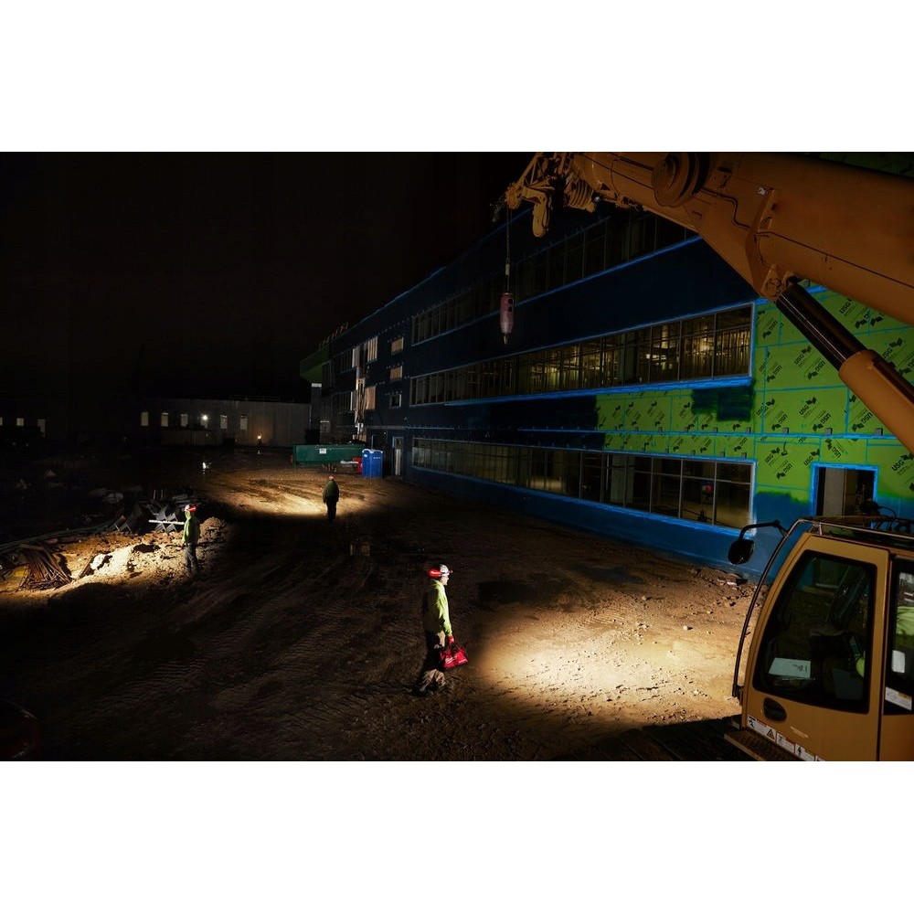 MILWAUKEE LATARKA CZOŁOWA CZOŁÓWKA USB L4 HL-VIS-301 600LM