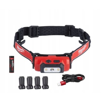 MILWAUKEE LATARKA CZOŁOWA CZOŁÓWKA USB L4 HL-301 475 LM