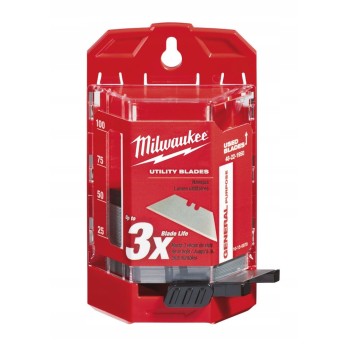 MILWAUKEE Wymienne Ostrza Trapezowe 62mm 50szt