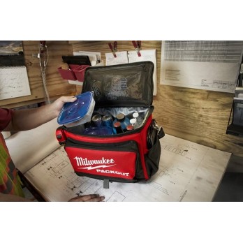 MILWAUKEE 4x AKUMULATORY ŁADOWARKA PACKOUT TERMICZNY