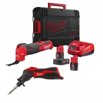 MILWAUKEE WIELOFUNKCJA M12 FMT-422X + LUTOWNICA M12 SI