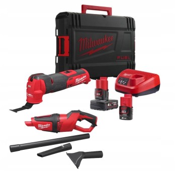 MILWAUKEE WIELOFUNKCJA M12 FMT-422X,  M12 HV ODKURZACZ